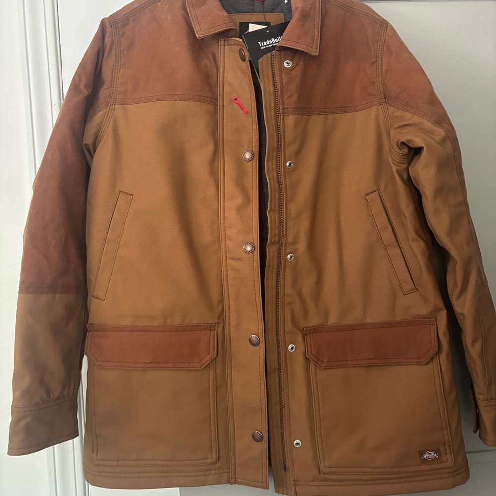 Women’s dickies waxed canvas chore coat